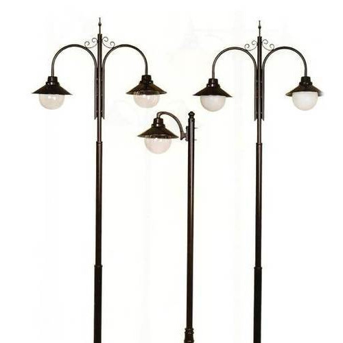 decorative garden light pole